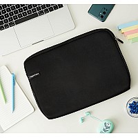 Amazon Basics 14 Inch Laptop Sleeve Compatible Protective Case With Zipper For Macbook Pro Macbook Air Black