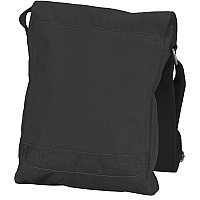 Carhartt Durable Adjustable Crossbody Bag With Flap Over Snap Closure Black