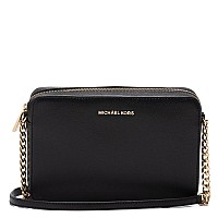 Michael Kors Jet Set Travel Lg Ew Crossbody Black One Size