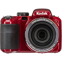 Kodak Pixpro Astro Zoom Az421Rd 16Mp Digital Camera With 42X Optical Zoom And 3 Lcd Screen Red