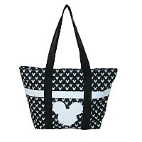 Disney Mickey And Minnie Mouse Icon Polka Dot Travel Beach Tote Mickey