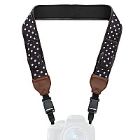 Usa Gear Trueshot Neck Strap Neoprene Camera Straps Padded Camera Strap Pockets And Quick Release Buckles Compatible With