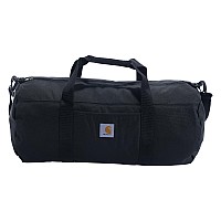 Carhartt Trade Series 2In1 Packable Duffel With Utility Pouch Black Medium 215Inch