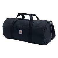 Carhartt Trade Series 2In1 Packable Duffel With Utility Pouch Black Medium 215Inch