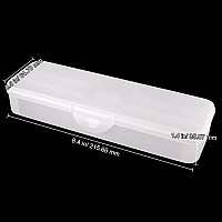 Beauticom Doublelayer Personal Storage Storage Case For Professional Nail Art Pens Nail Brush Tools Frosted White