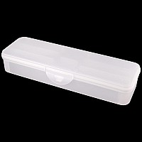 Beauticom Doublelayer Personal Storage Storage Case For Professional Nail Art Pens Nail Brush Tools Frosted White