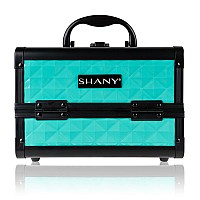 Shany Chic Makeup Train Case Cosmetic Box Portable Makeup Case Cosmetics Beauty Organizer Jewelry Storage With Locks Multi Tray