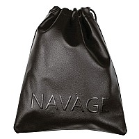 Navage Travel Bag Black Vegan Leather Travel Pouches For Women And Men Customfit Small Pouch For The Navage Nasal Irrigat