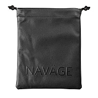 Navage Travel Bag Black Vegan Leather Travel Pouches For Women And Men Customfit Small Pouch For The Navage Nasal Irrigat