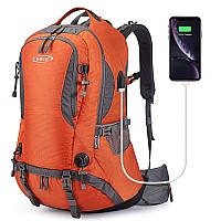 G4Free 50L Hiking Backpack Waterproof Daypack Outdoor Camping Climbing Backpack With Rain Cover For Men Women