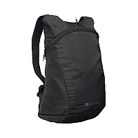 Mountain Warehouse Packaway Backpack Waterproof Travel Rucksack Black