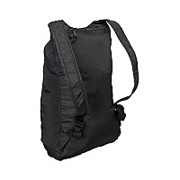 Mountain Warehouse Packaway Backpack Waterproof Travel Rucksack Black