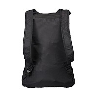 Mountain Warehouse Packaway Backpack Waterproof Travel Rucksack Black