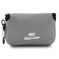 Megagear Mg790 Nikon Coolpix W100 S33 Ultra Light Neoprene Camera Case Gray