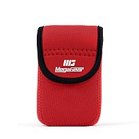 Megagear Mg798Megagear Olympus Tough Tg6 Tg5 Tg4 Tg870 Tg860 Ultra Light Neoprene Camera Case With Carabiner Red