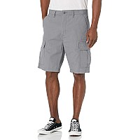 Levis Mens Regular Carrier Cargo Short Monument Ripstop 44