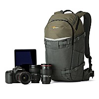 Lowepro Lp37015Pww Flipside Trek Bp 350 Aw Backpack For Camera Stores Dslr With Lens Attached Extra Lenses Tripod 10 Inch