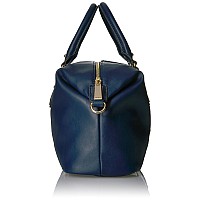 Tommy Hilfiger Jaden Satchel Crossbody Bag Navy Polyvinyl Chloride