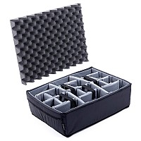 Cvpkg Presents Grey Padded Divider Set For Pelican 1550