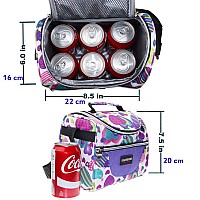 Samerio Kids Lunch Bag Insulated Lunch Box Cooler Bento Bags For School Workgirls Boys Children Student With Adjustable Strap