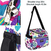 Samerio Kids Lunch Bag Insulated Lunch Box Cooler Bento Bags For School Workgirls Boys Children Student With Adjustable Strap