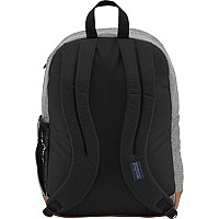 Jansport Cool Backpack With 15Inch Laptop Sleeve Large Computer Bag Rucksack With 2 Compartments Ergonomic Straps Grey Let