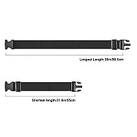 Luxebell Add A Bag Luggage Straps Suitcase Belt Travel Accessories 2Pack 393Inches