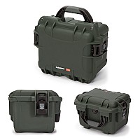 Nanuk 908 Waterproof Hard Case With Padded Dividers Olive