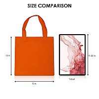 Kids Gift Bags 12 Pack 10X10 Inch Large Fabric Git Bags With Handles Multi Color Cloth Fabric Reusable Totes Bulk Neon Party