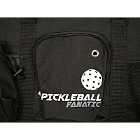 Pickleball Fanatic Duffel Bag Light Grayblack