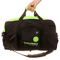 Pickleball Fanatic Duffel Bag Greenblack