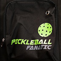 Pickleball Fanatic Duffel Bag Greenblack