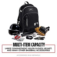 Franklin Sports Kids Baseball Bag Youth Tball Baseball Backpack Boys Girls Bat Pack For Teeball Baseball Youth Baseb