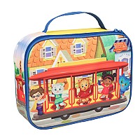 Daniel Tigers Neighborhood Insulated Durable Lunch Bag Tote Sleeve Reusable Lunch Box With Handle Trolley With Friends Tv