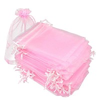 G2Plus 4X6 Organza Bags100Pcs 10X15Cm Drawstring Organza Jewelry Favor Pouches Wedding Party Festival Gift Bags Candy Bags P