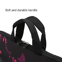 Richen 14 15 154 156 Inch Laptop Shoulder Bag Notebook Handle Sleeve Neoprene Soft Carrying Travel Case With Accessories Pocke