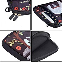 Richen 97 10 101 102 Inches Messenger Bag Carrying Case With Handle Accessory Pocket Fits 7 To 10Inch Laptopsnotebookebook