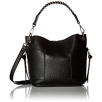 Steve Madden Womens Bsammy Shoulder Handbags Black One Size Us