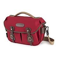 Billingham Hadley Small Pro Camera Bag Burgundy Canvaschocolate Leather