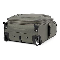 Travelpro Maxlite 5 Softside Expandable Upright 2 Wheel Carry On Luggage Lightweight Suitcase Men And Women Slate Green Carr