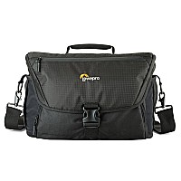 Lowepro Lp37142 Nova 200 Aw Ii Messenger Case Camera Bag Customizable Portable Fits 12 Pro Dslr With Attached 24105Mm Co