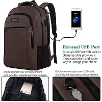 Matein 156 In Laptop Backpack School Backpack With Usb For Men Women And College Student Sturdy Laptop Bag For Laptop Accesso