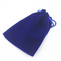 Pack Of 25 48 X 36 Royal Blue Velvet Gift Bags Drawstring Jewelry Pouches Candy Bags Wedding Favors 48 X 36 Royal Blue