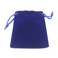 Pack Of 25 48 X 36 Royal Blue Velvet Gift Bags Drawstring Jewelry Pouches Candy Bags Wedding Favors 48 X 36 Royal Blue