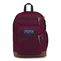 Jansport Cool Backpack With 15Inch Laptop Sleeve Large Computer Bag Rucksack With 2 Compartments Ergonomic Straps Russet R