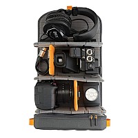 Lowepro Freeline Camera Backpack 350 Aw Black Versatile Daypack Designed For Travel Photographers And Videographers For Dslr