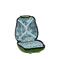 Rockland Jr Kids My First Hardside Spinner Luggage Expandable Frog Carryon 19Inch