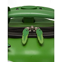 Rockland Jr Kids My First Hardside Spinner Luggage Expandable Frog Carryon 19Inch