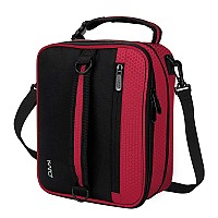 Tirrinia Expandable Insulated Lunch Bag Leakproof Flat Lunch Cooler Tote With Shoulder Strap For Men And Women Suitable For Wo