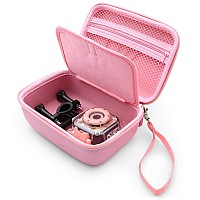 Casematix Camera Travel Case Compatible With Prograce Ourlife Dragon Touch And More Waterproof Toy Camera Video Recorders Pi